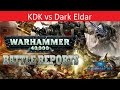 Warhammer 40k Batrep, TBMC, 1500 Khorne Daemonkin vs. Dark Eldar, Battle Report
