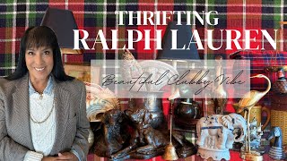 Goodwill Delivers Old World Ralph Lauren Vintage Decor!!