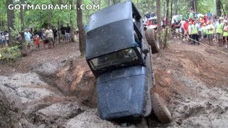 JEEP WRANGLER YJ GETS THRASHED ON