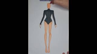 Fashion Illustration / Fashion Eskiz / Fashion Sketching Step By Step / Schizzi Di Moda