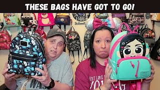 🎒 Decluttering Our Collections Part 1 | Loungefly Bags Wealth