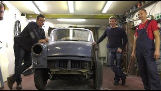 видео: Москвич 403. 1964 г. продолжение реставрации. Часть 3 картинка: Москвич 403. 1964 г. продолжение реставрации. Часть 3