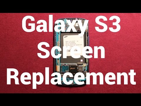 Samsung Galaxy S3 Screen Replacement Repair How To Change