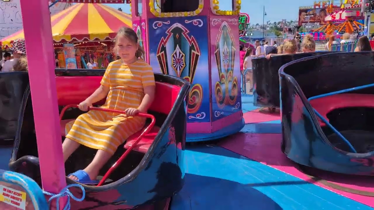 Mini Waltzer Ride At Barry Island Pleasure Park