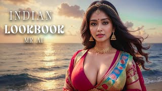 [4K] Ai Art Indian Lookbook Girl Al Art Video - Endless Ocean