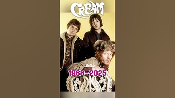 Cream 1968-2025 #thenandnow #cream #nostalgia #music #rock #shortvideo #shortsfeed #popular #60s