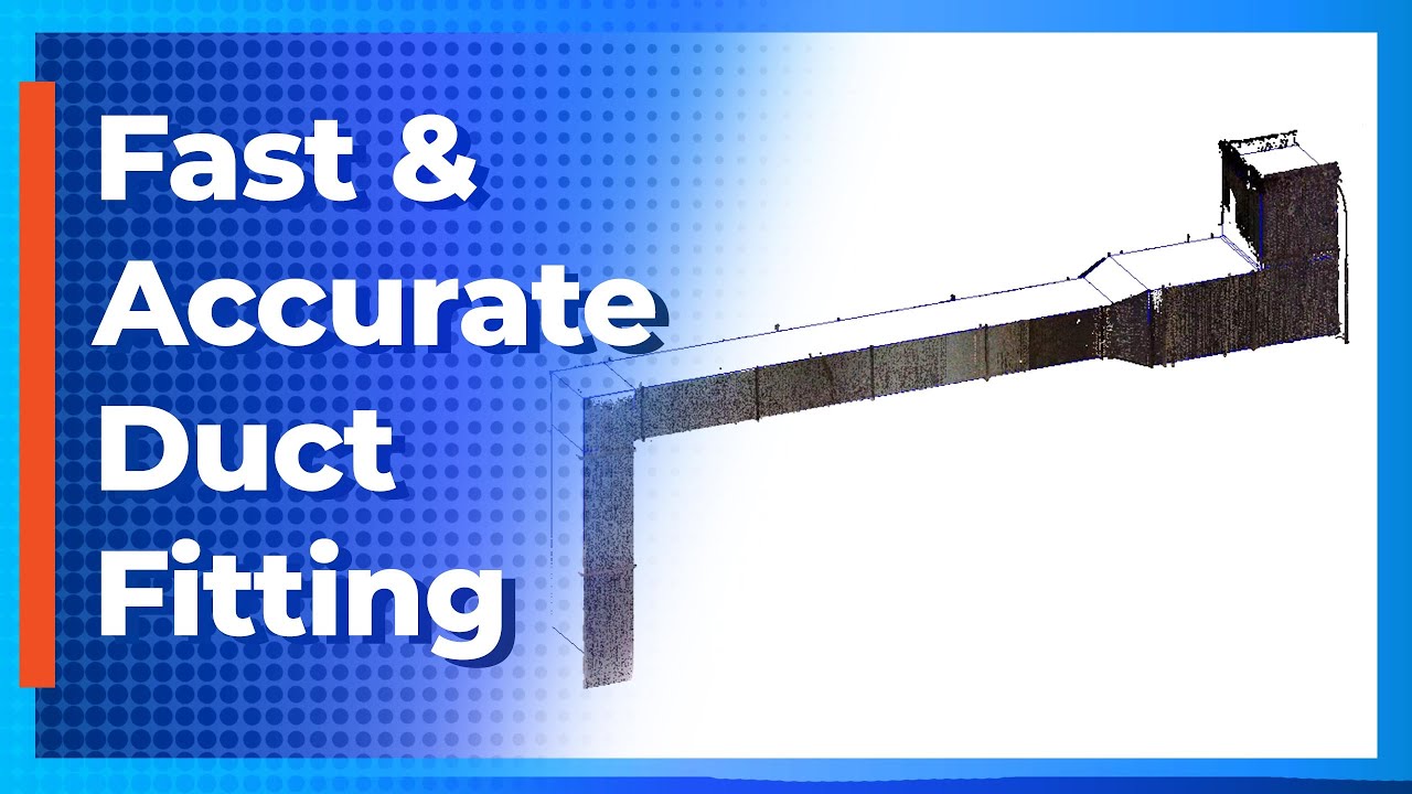 Easily Fit and Insert Ductwork with FARO As-Built for Revit