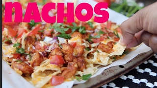 Easy & Quick BBQ Chicken Nachos