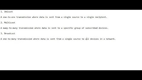 Unicast vs Multicast vs Broadcast: Networking Explained Simply!