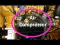 How To Change Your Cat Air Compressor.  Remove And Install Air Compressor.