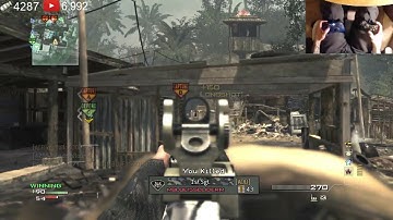 MW3 - MOAB While Holding 2 Controllers at the Same Time!
