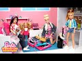 Barbie Family Pack & Go on a Family Vacation