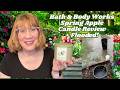 Bath &amp; Body Works Spring Apple Candle Review + Flooded!