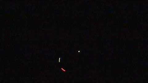 High Performance Double Pendulum with L-shaped Bars and LED