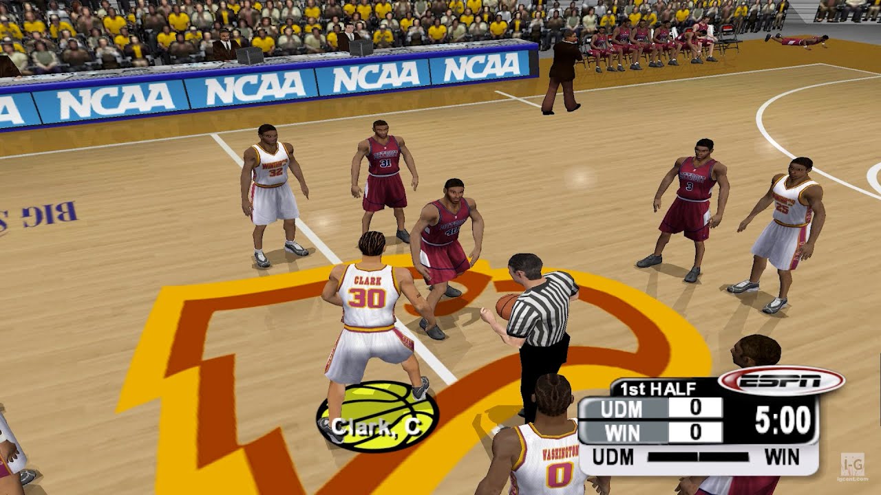 ESPN College Hoops - PS2 Gameplay (4K60fps)