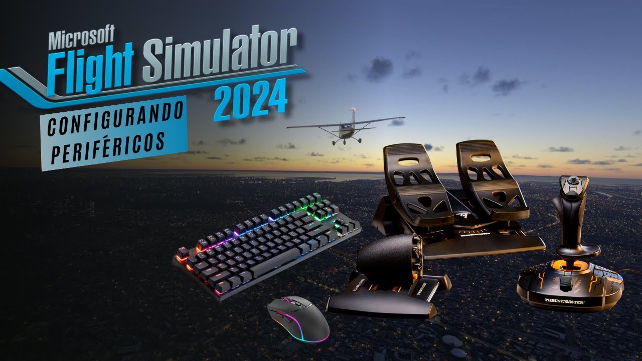 MICROSOFT FLIGHT SIMULATOR 2024 - CONFIGURANDO PERIFÉRICOS - YouTube