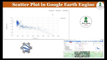 Generating Scatter Plots in Google Earth Engine: Elevation and Temperature Analysis
