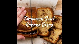 Cinnamon Swirl Banana Bread