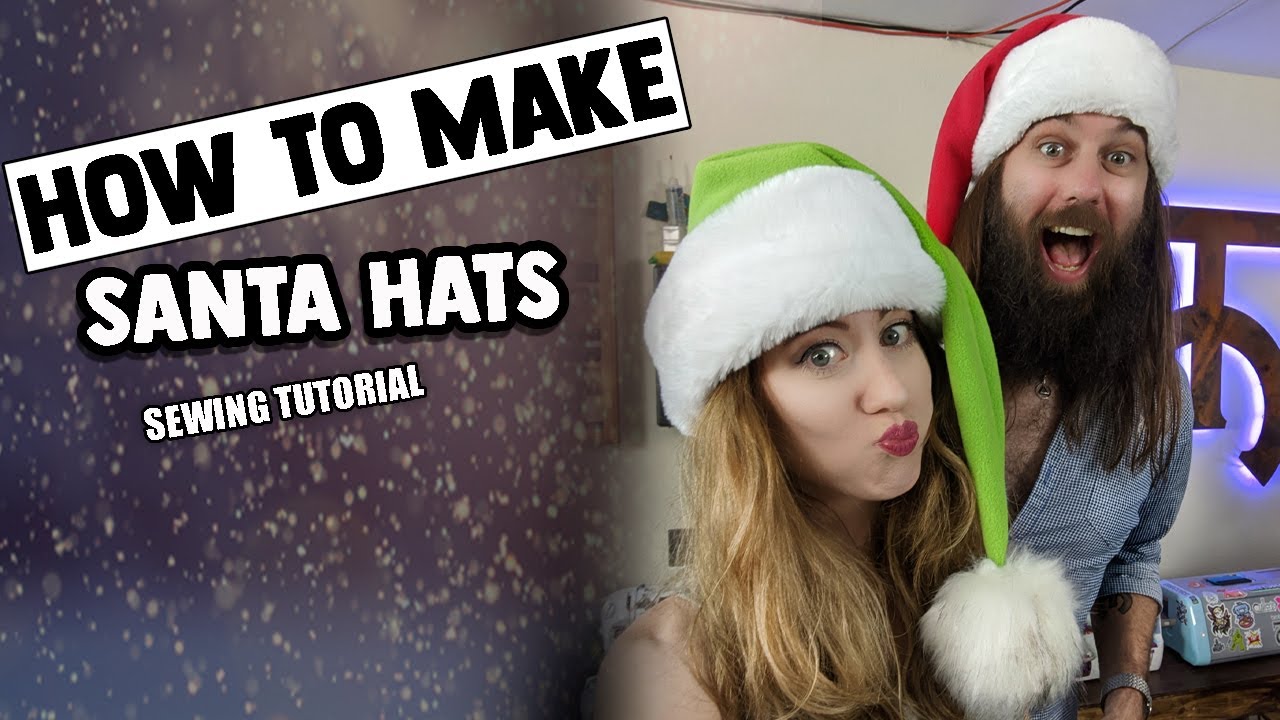 Sewing Tutorial: How to Make Holiday Santa Hats with Tiffany Gordon Cosplay & Tock Custom