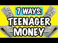 7 Ways On How To Make Money Online As A Teenager In 2020