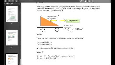Fluid Mechanics Chapter 3: Stability and Fluid in Rigid Body Motion (Part 5)