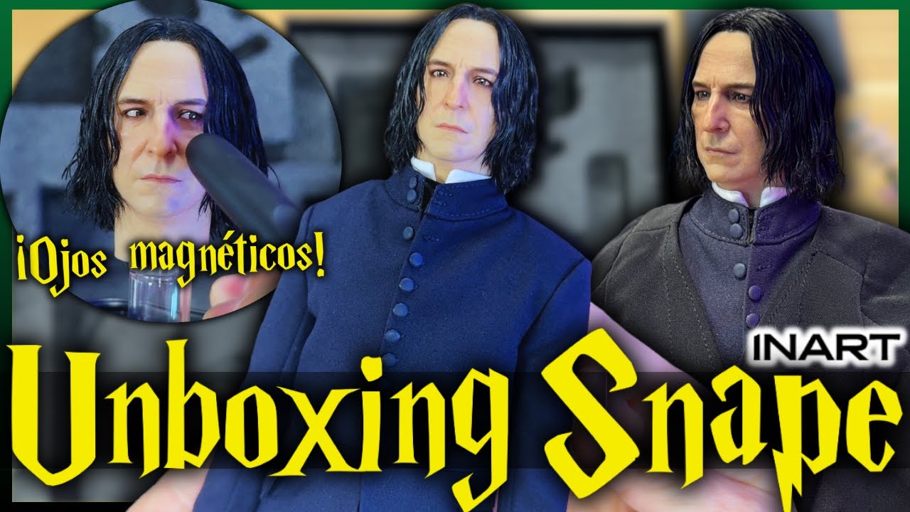 ¡Los OJOS MAGNÉTICOS son una locura! 😱 SNAPE (Harry Potter) de Inart | ¿La MEJOR figura de 2025?