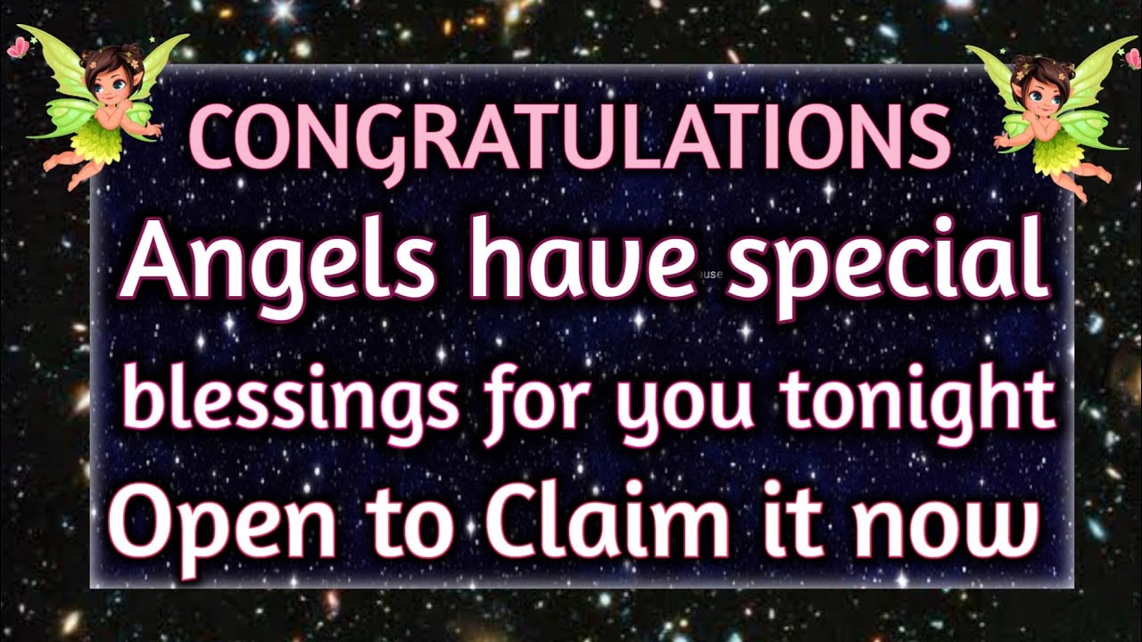 11:11🌈Congratulations: Angels have special blessings for you tonight🦋 ...