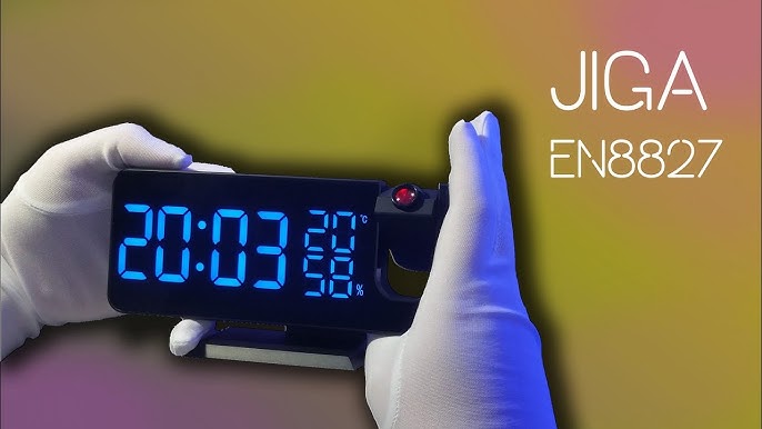 Reloj Despertador Proyector Livoo RV141 - Luz cambiante