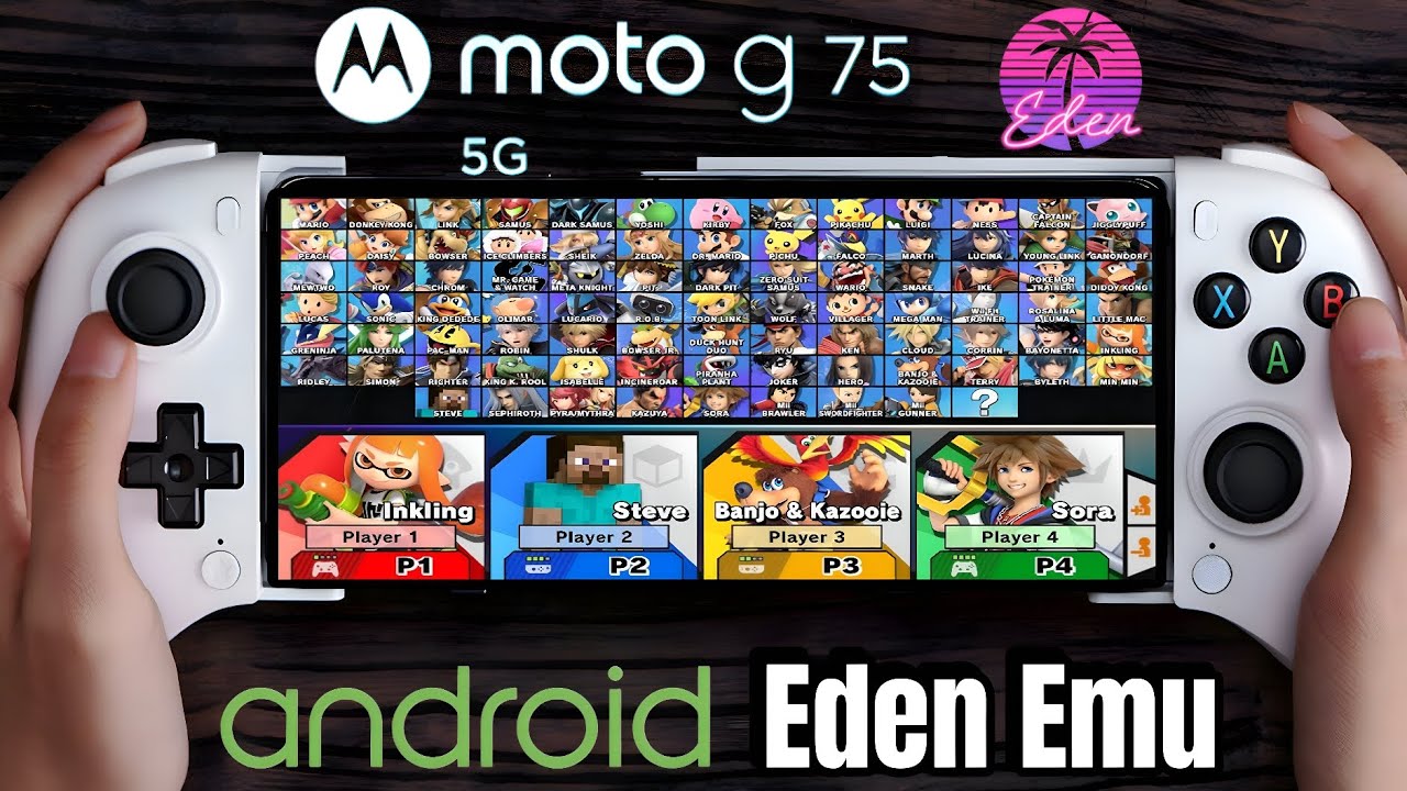 Super Smash Bros Ultimate en Eden Emu Android Nueva Versión Snapdragon 6 gen 3