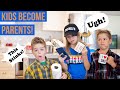 Kids SWITCH Lives With Their PARENTS!! HILARIOUS FREAKY FRIDAY SKIT!!