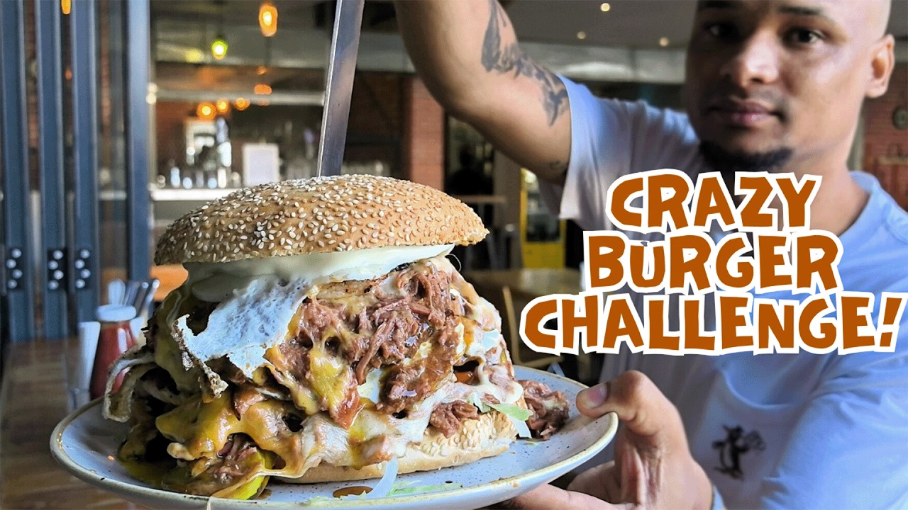 САМЫЙ БОЛЬШОЙ вызов бургерам в Кейптауне. Справитесь ли ВЫ?