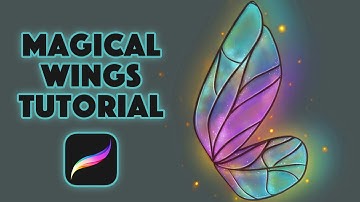 Fairy Wings In Procreate | Step By Step | Procreate Tutorial For Beginners