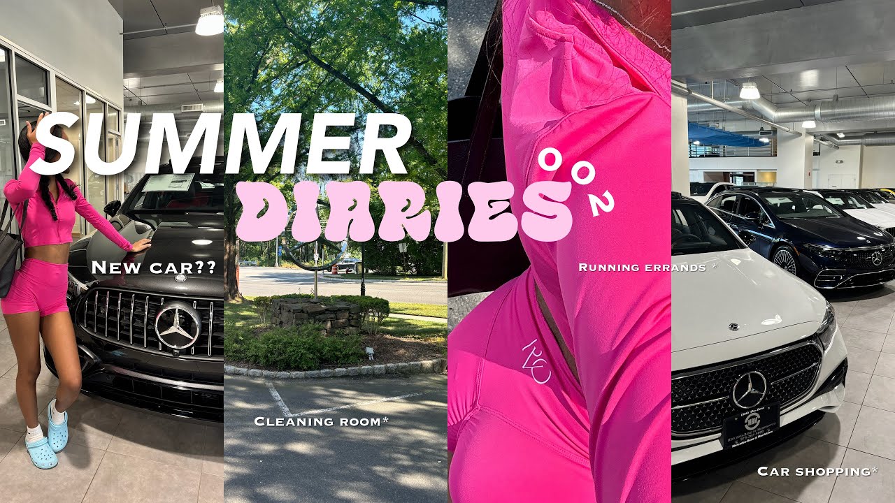 ЛЕТНИЕ ДНЕВНИКИ 002 | НОВАЯ МАШИНА??, покупка машины, выполнение поручений, уборка и многое другое