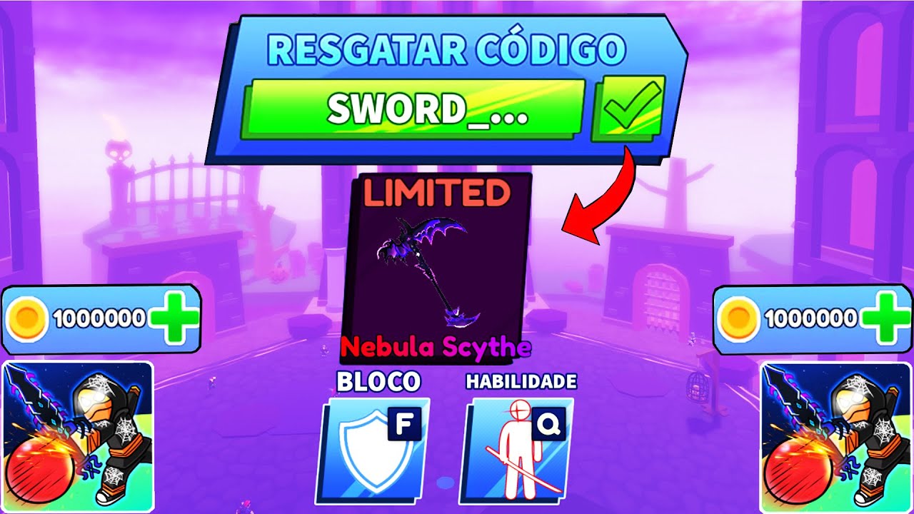 REVELEI TODOS OS NOVOS CÓDIGOS de WINS +SWORDS no BLADE BALL