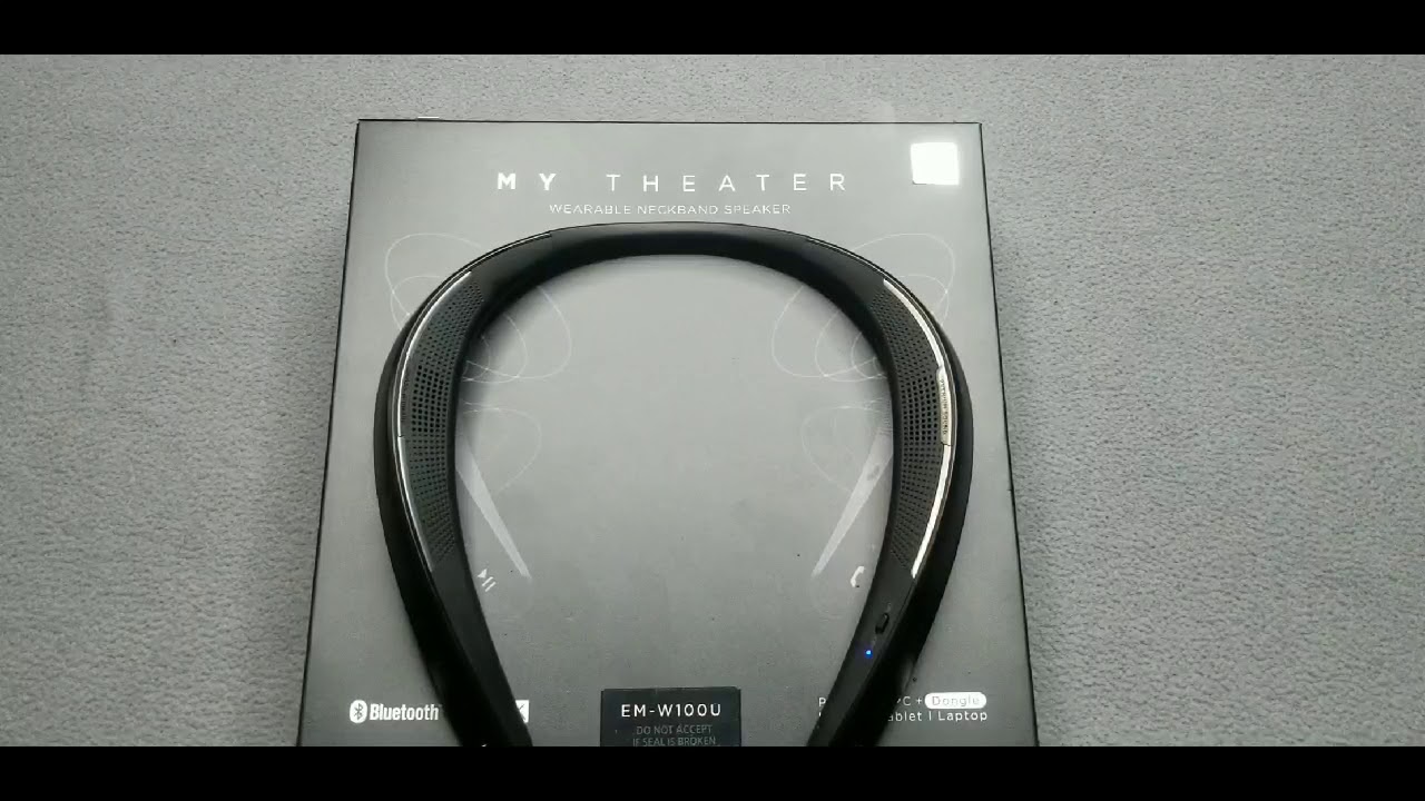 My Theater Wearable Neckband Speaker Review by Slick