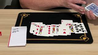 Birthday Card (card trick) 