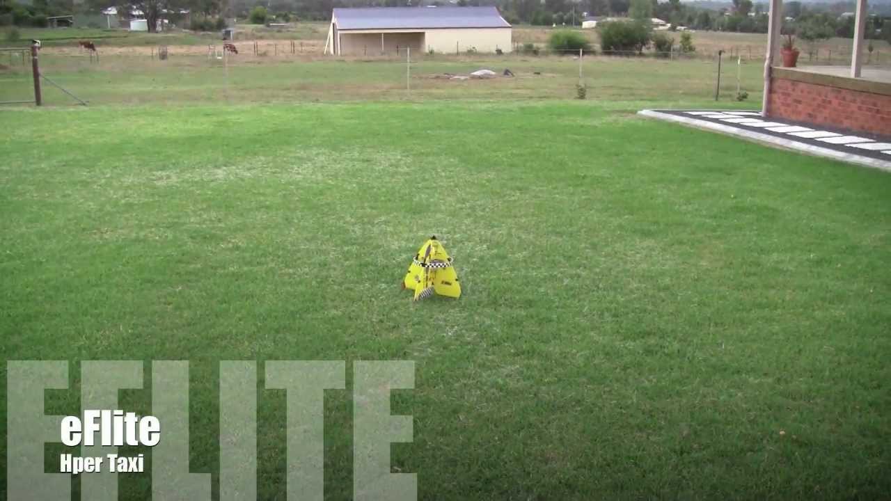 RC PLANE ADVENTURES - EFLITE HYPER TAXI BNF - MAIDEN
