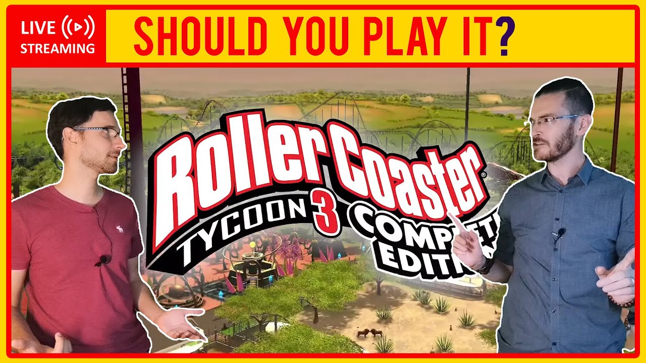 RollerCoaster Tycoon 3 Complete Edition grátis na Epic Games Store