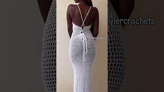 The most beautiful crochet dress / gown