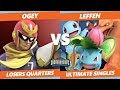 DH Winter 2019 - LSE | Ogey (Falcon) Vs. TSM Leffen (Pokemon Trainer) Smash Ultimate Losers Quarters