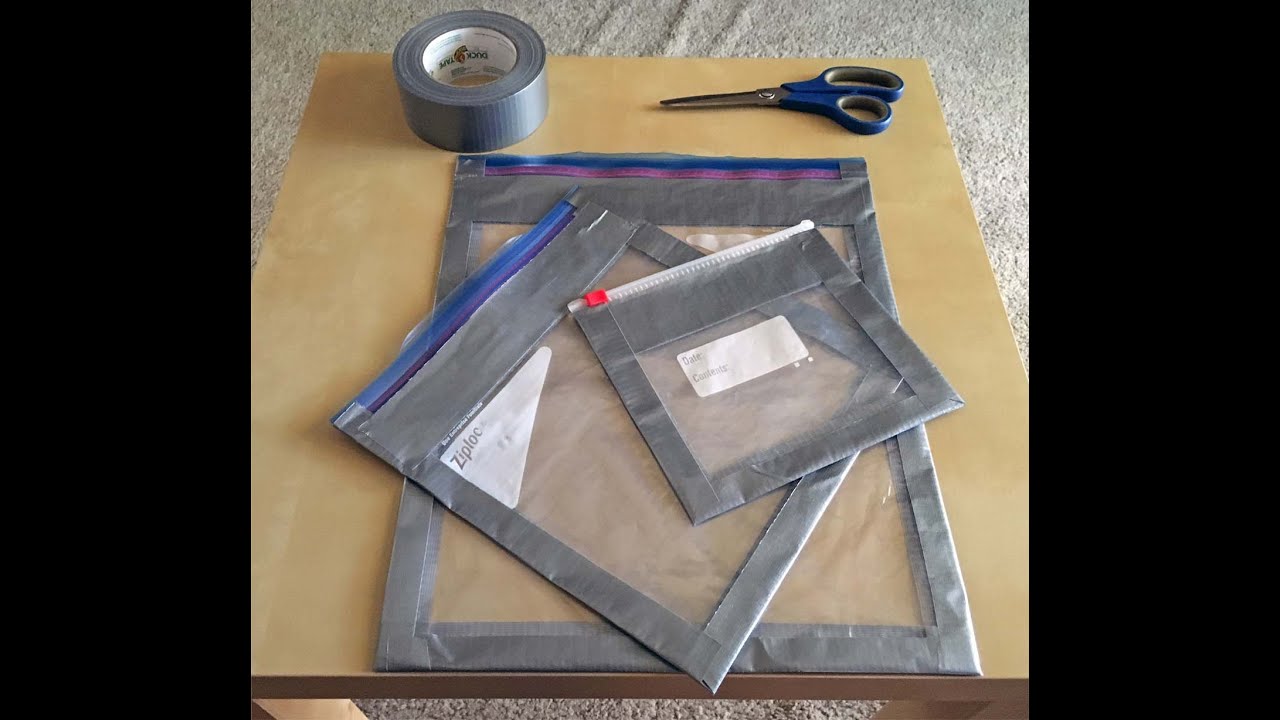 Using Ziploc Bags as Packing Cubes? 