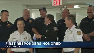 Two first responders honored for going above and beyond
