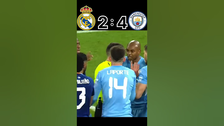 Real Madrid - Manchester City 2022 Şampiyonlar Ligi Özeti #shorts #football