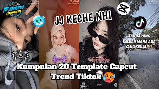 Kumpulan 20 Template JJ Viral Terbaru🎟 || Trend TikTok🤩 || JJ keche nhi🔥|| Sound Fyp tiktok