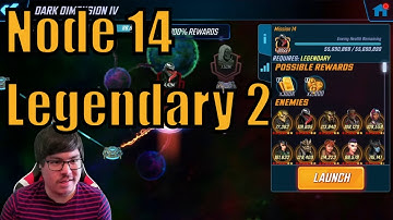 Dark Dimension 4 Legendary 2 (Node 14) - Marvel Strike Force