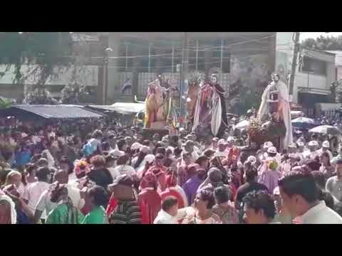 Iglesia católica celebra repentina procesión de San Sebastián en Diriamba