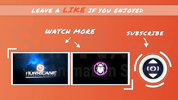 Youtube End Screen Template 01 preview