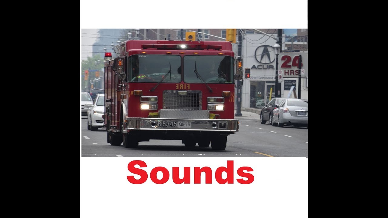 Fire Truck Siren Sound Effects All Sounds - YouTube
 Fire Truck Siren