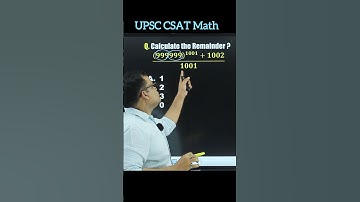 Rules of Divisibility for upsc and csat maths tricks #upsc #csat #maths #shorts