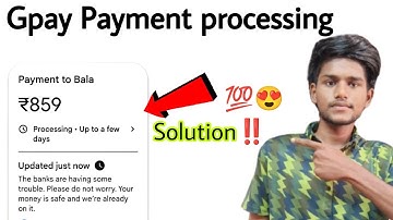 gpay payment processing issue / google pay amount debited but not credited / Tamil / BT